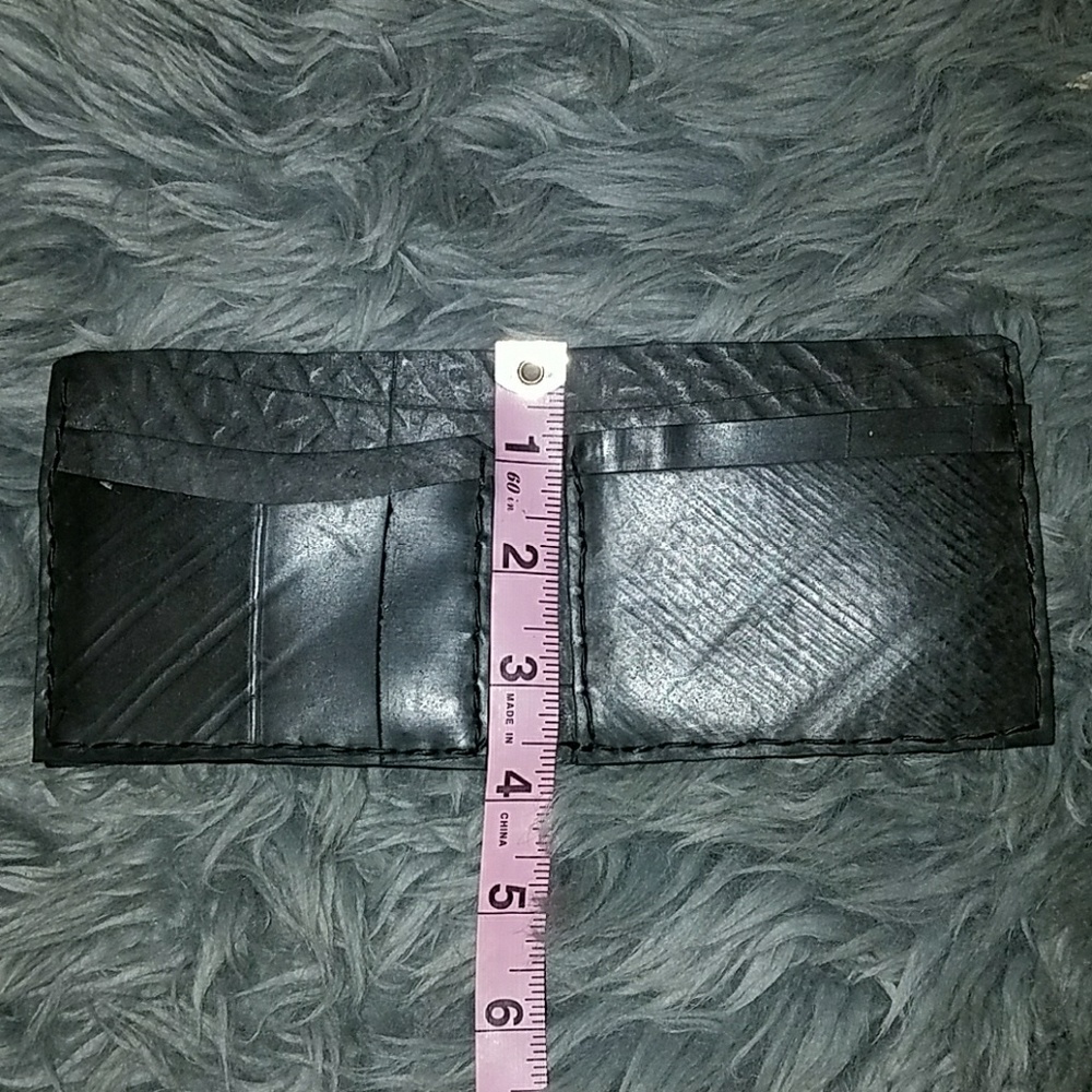*donated*recycled tire wallet - Picture 5 of 6